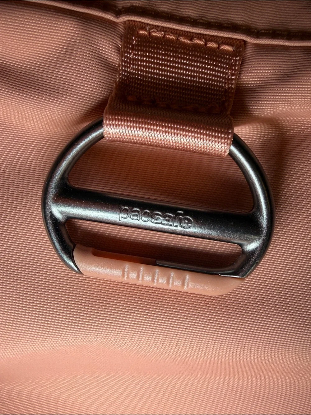 Pacsafe Citysafe CX Anti-Theft Mini Backpack 11L Econyl Rose Gold New With Tags - Picture 6 of 9